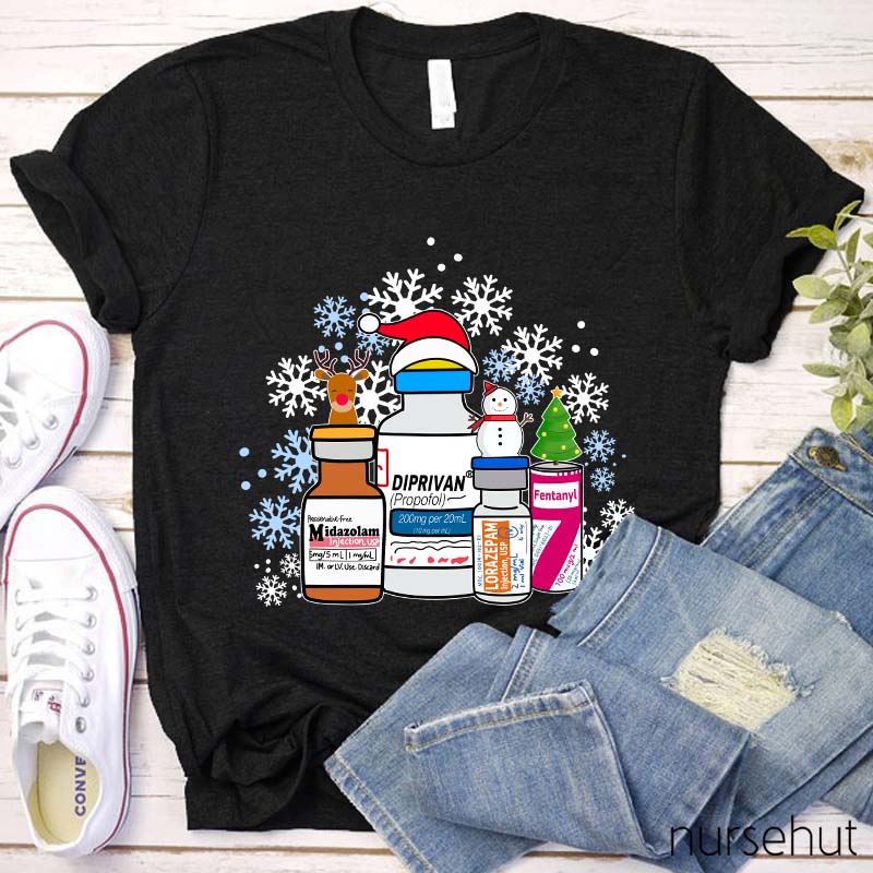 Dream Team Christmas Nurse T-Shirt