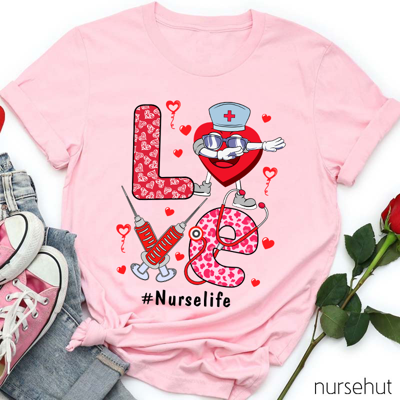 Personalized Love To Be A Nurse T-Shirt