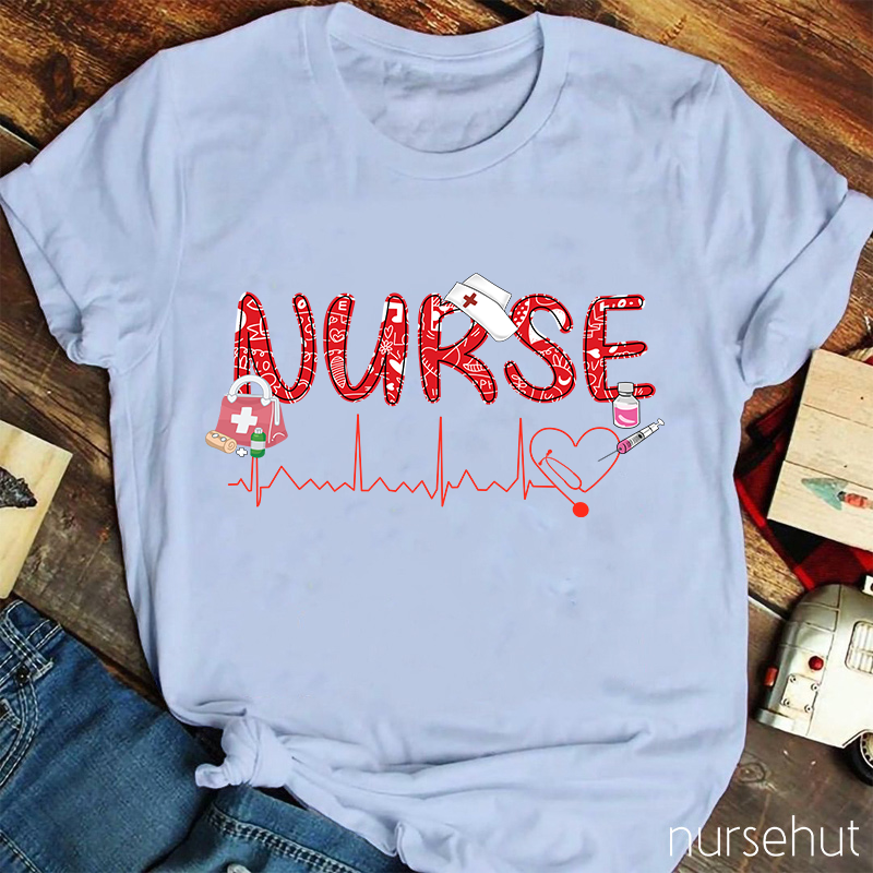 Valentine Nurse Life Nurse T-Shirt