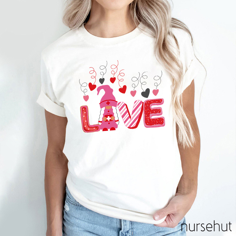Take Care Of You With Love And Patience Nurse T-Shirt