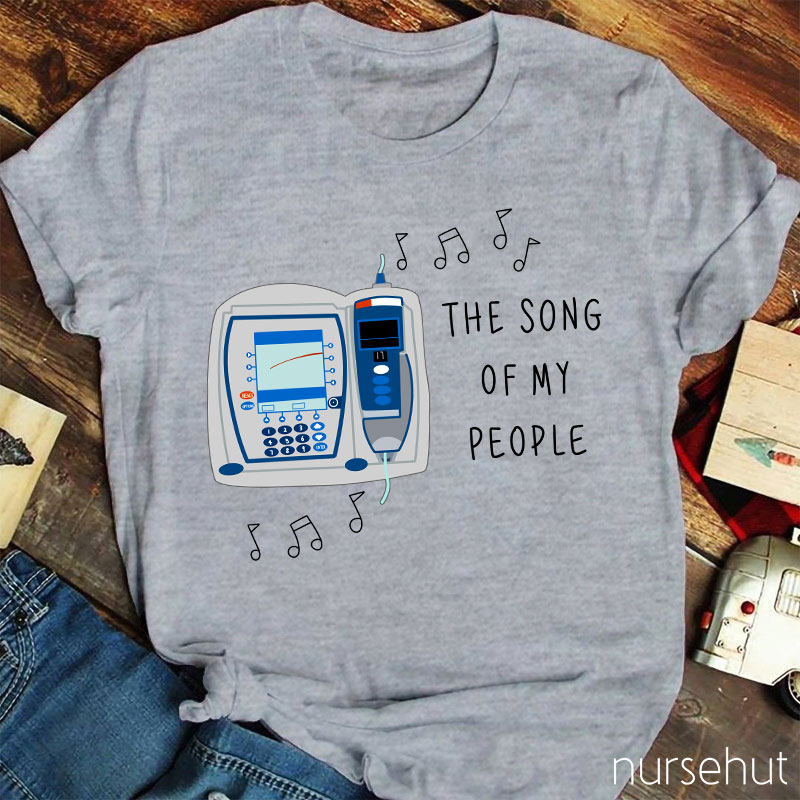 The Song Of My People Nurse T-Shirt