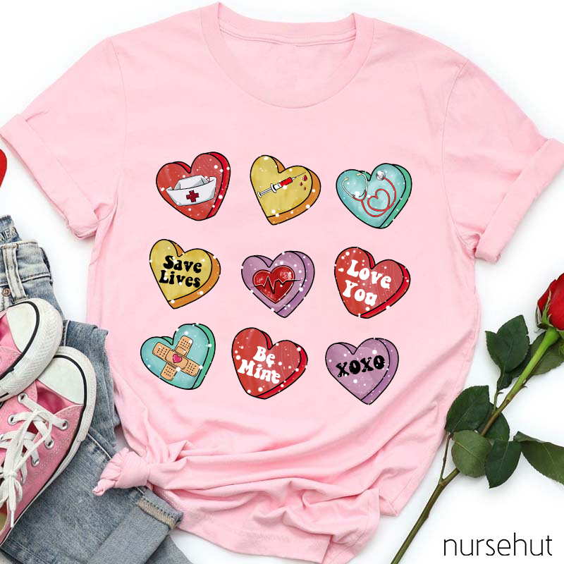 Be Mine Nurse Love You Nurse T-Shirt