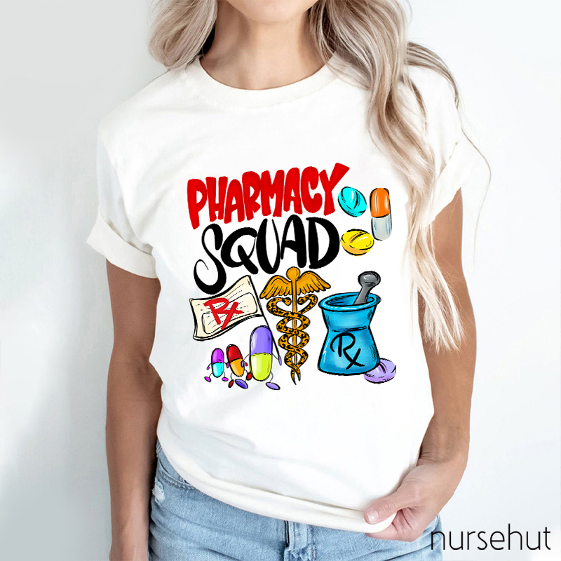 Pharmacy Squad Nurse T-Shirt
