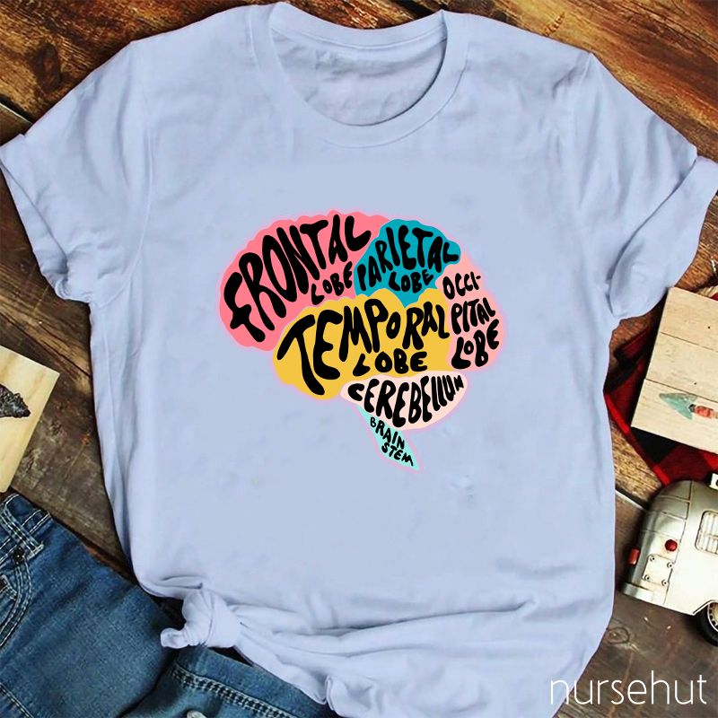 Pink Neurology Nurse T-Shirt