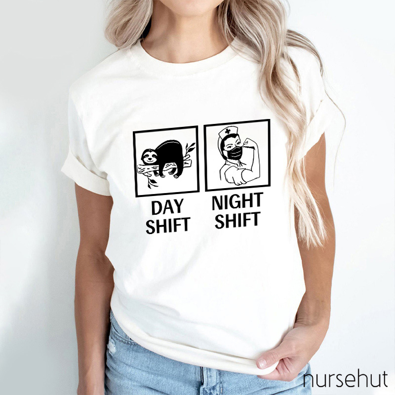 Day Shift And Night Shift Nurse T-Shirt