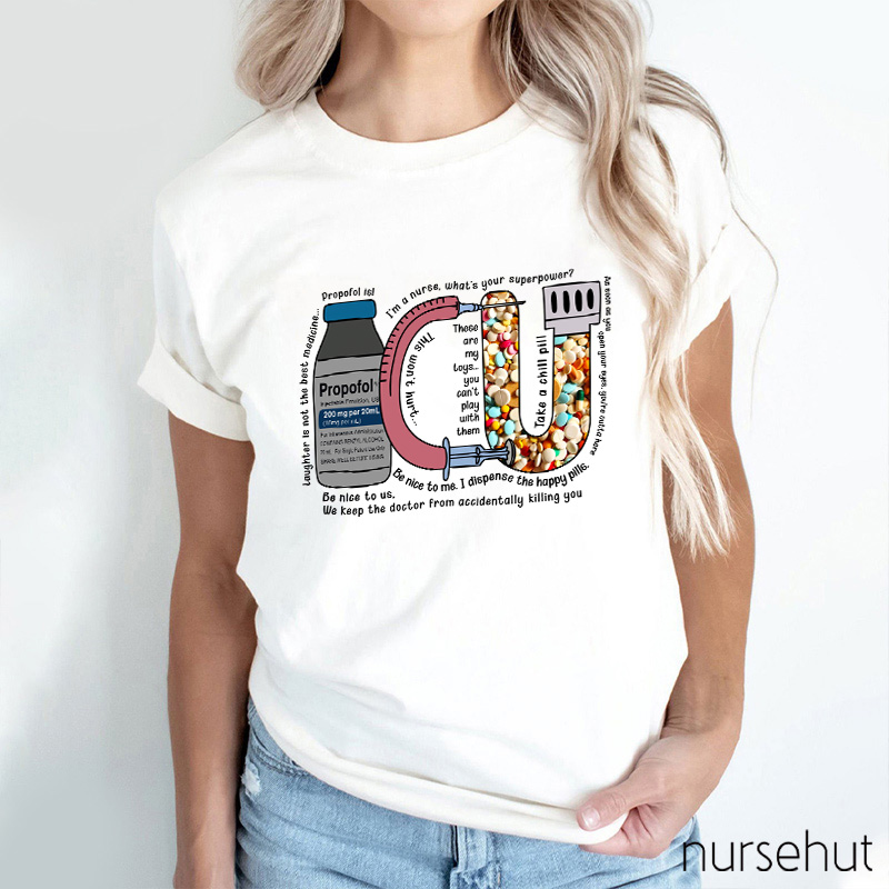 Take A Chill Pill Nurse T-Shirt