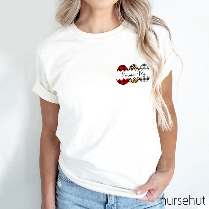 Personalized Happy Easter Nurse T-Shirt
