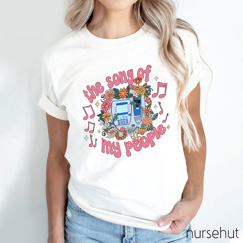 The Song Of My People Nurse T-Shirt