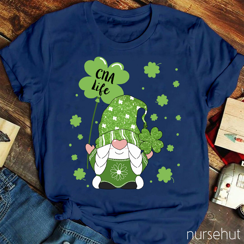 Personalized Lucky Life Nurse T-Shirt