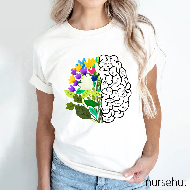 Mental Health Is Something You Need To Care For Nurse T-Shirt