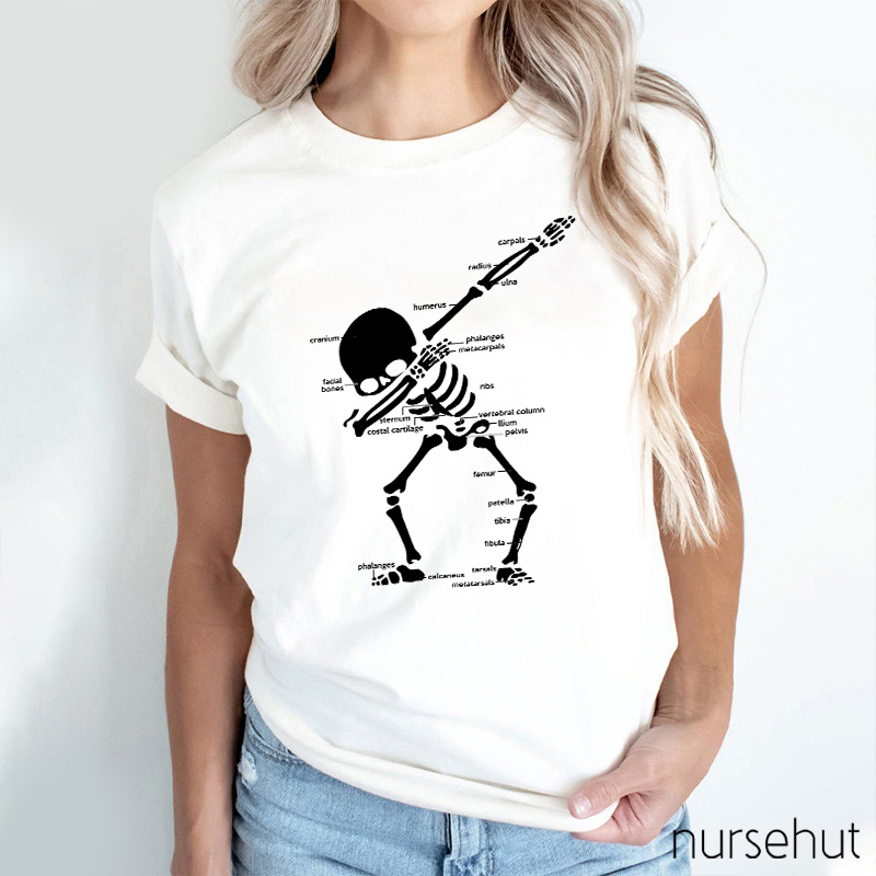 Deb Skeleton Nurse T-Shirt