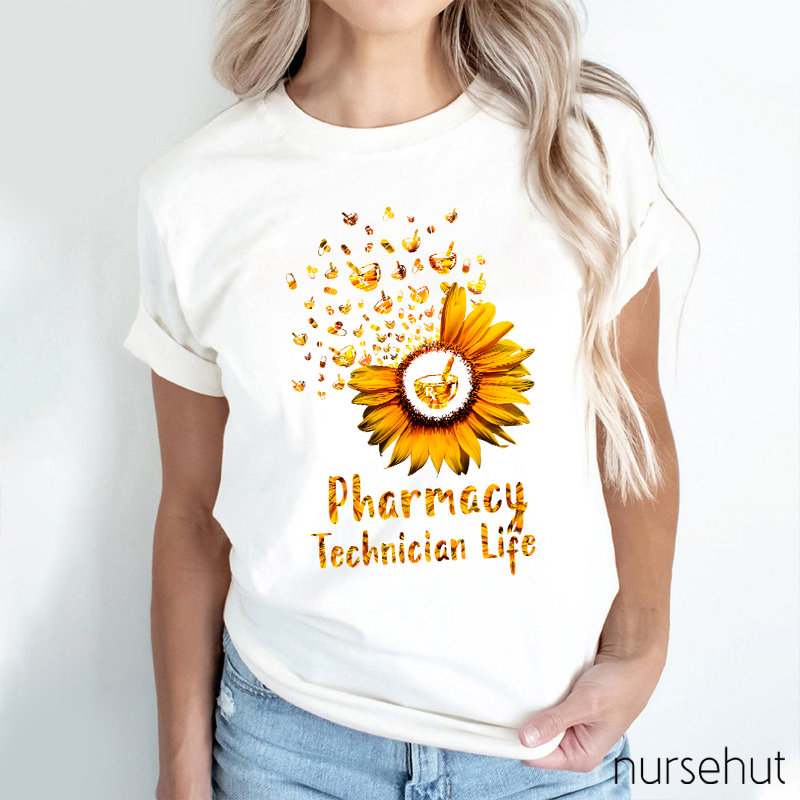 Pharmacy Technician Life Nurse T-Shirt
