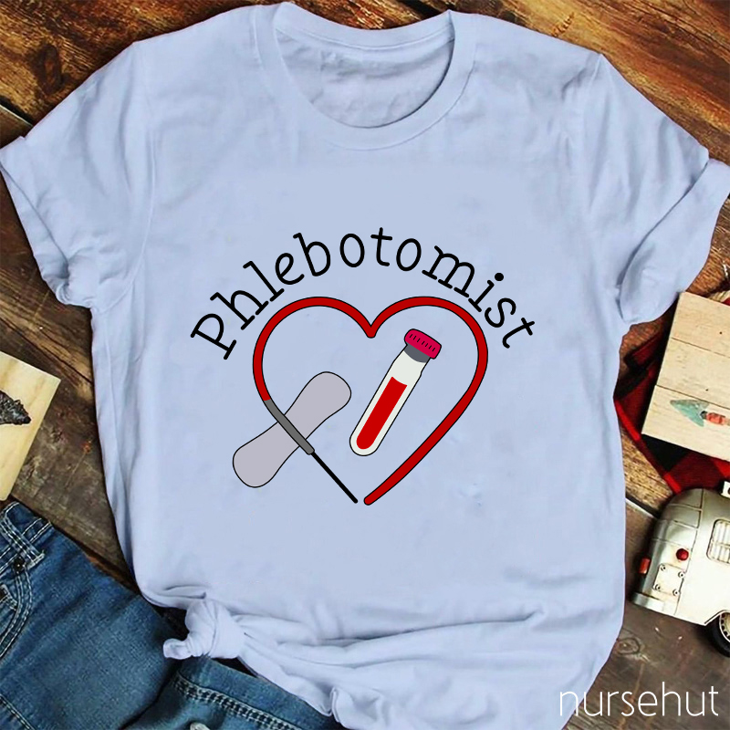 Phlebotomist Nurse T-Shirt