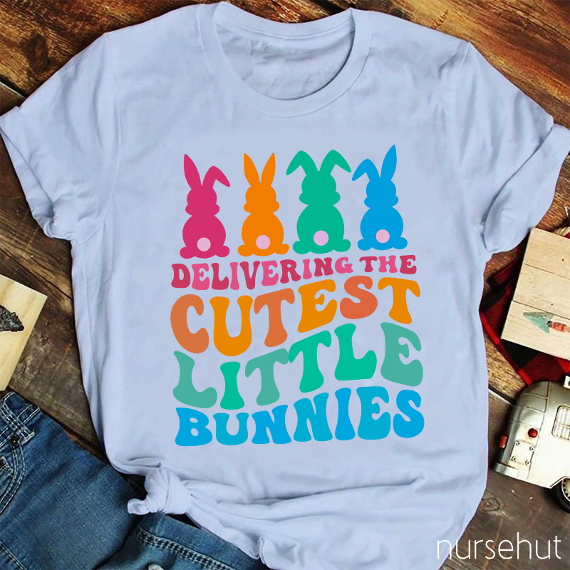 Delivering The Cutest Little Bunnies Nurse T-Shirt