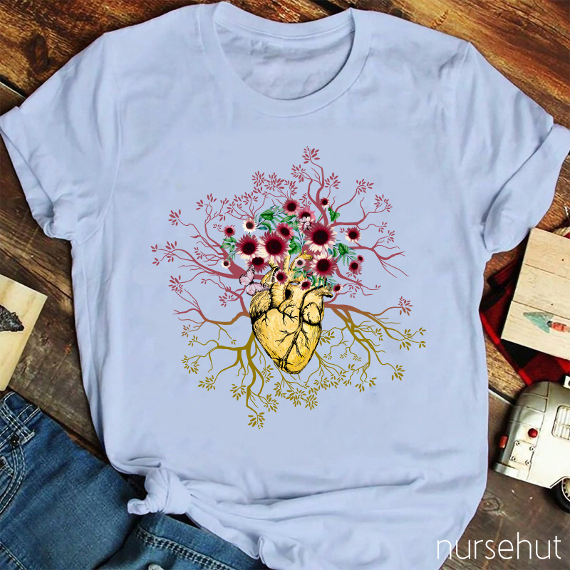 Make Your Heart Thrive Nurse T-Shirt