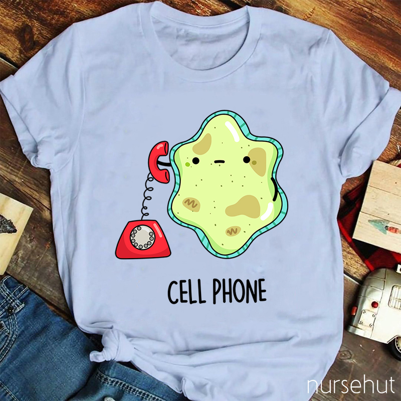 Cell Phone Nurse T-Shirt