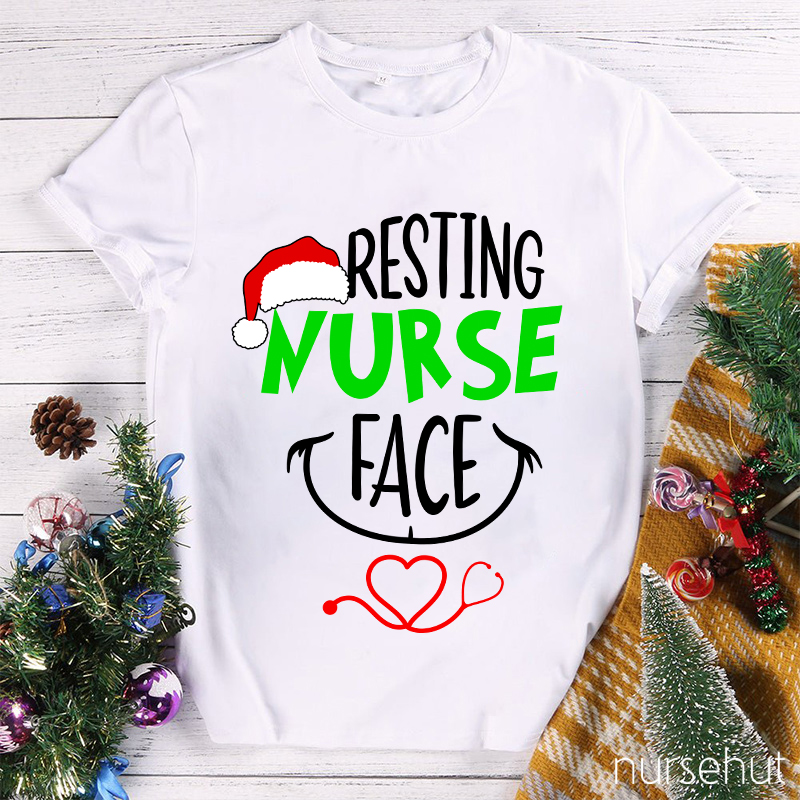 Resting Nurse Face Nurse T-Shirt