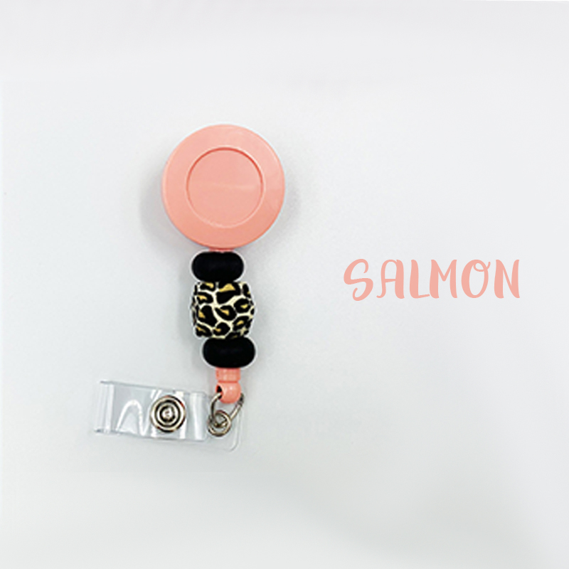 Colorful Beaded Nurse Badge Reel