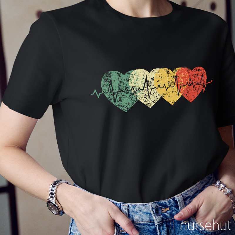 Heart Beat Nurse T-Shirt