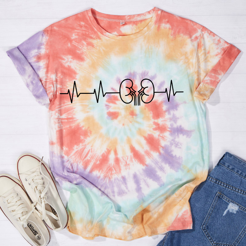 Kidney Nurse Tie-dye T-Shirt