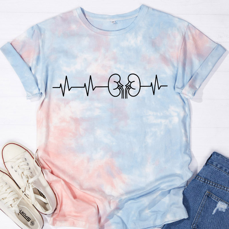 Kidney Nurse Tie-dye T-Shirt