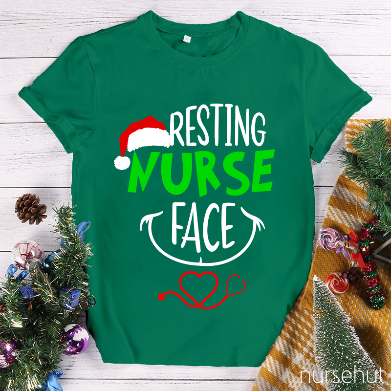 Resting Nurse Face Nurse T-Shirt