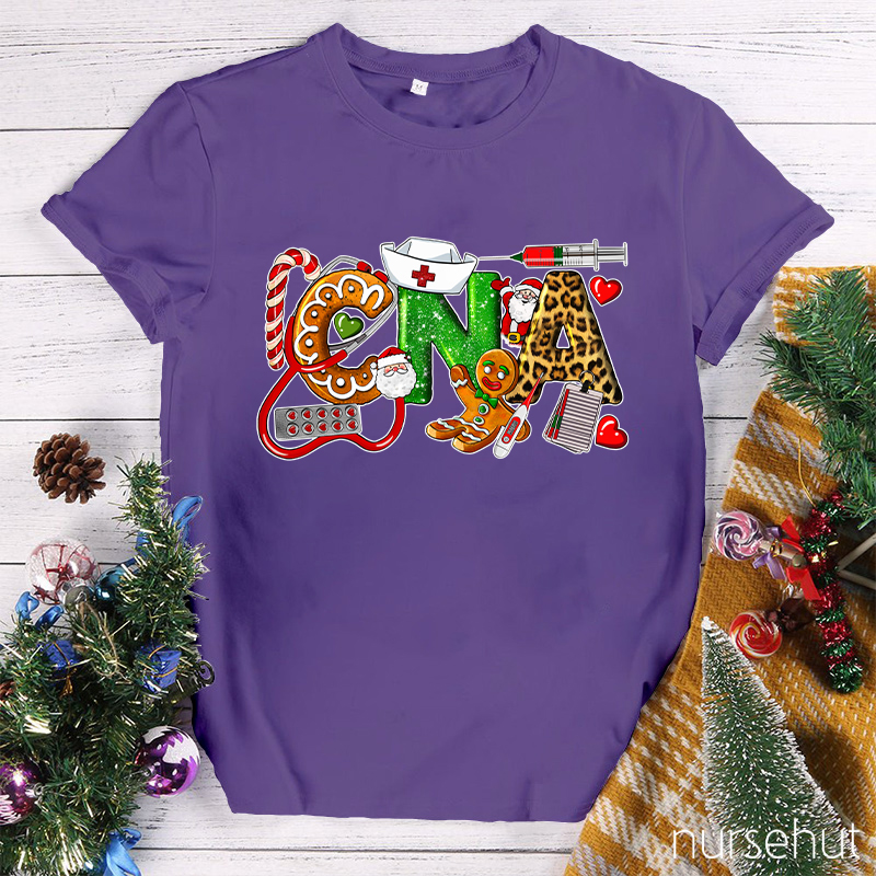 CNA We Deserve A Wonderful Christmas Nurse T-Shirt