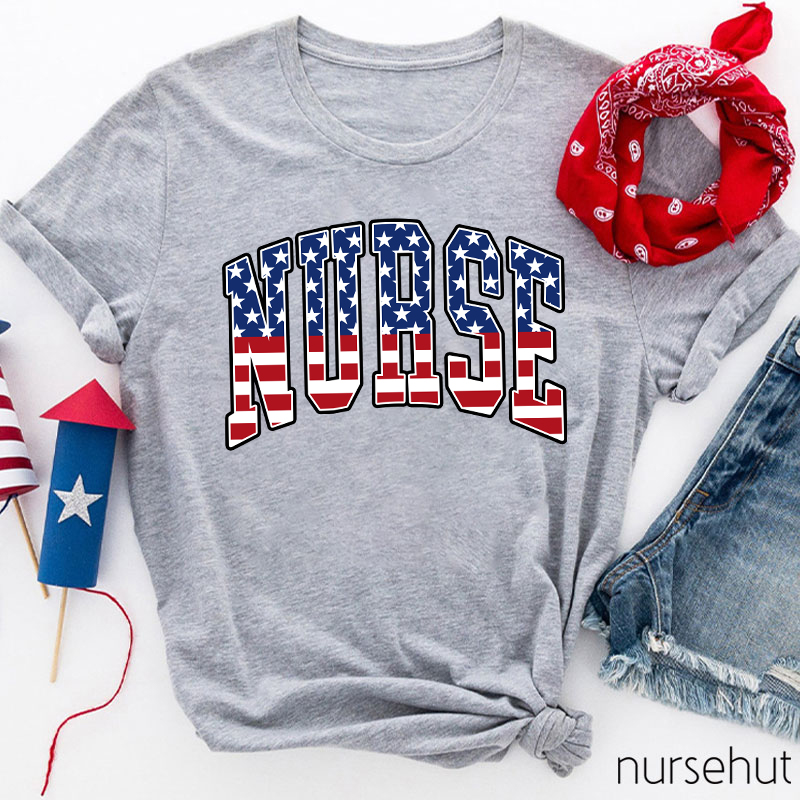 Flag Nurse T-Shirt