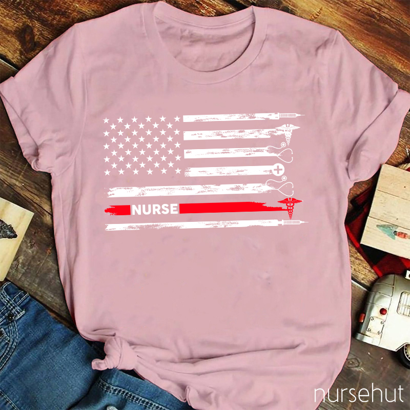 Flag Nurse T-Shirt