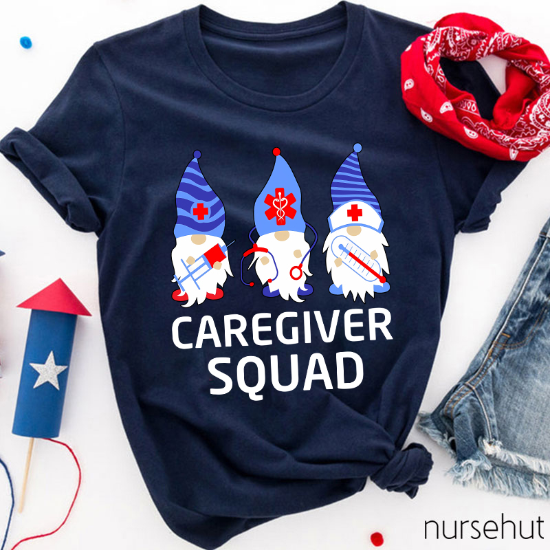 Caregiver Squad Nurse T-Shirt