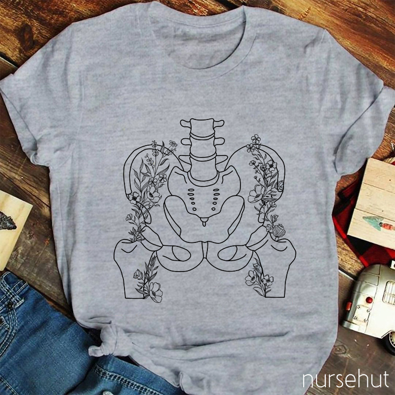 Orthopaedic Flower Nurse T-Shirt