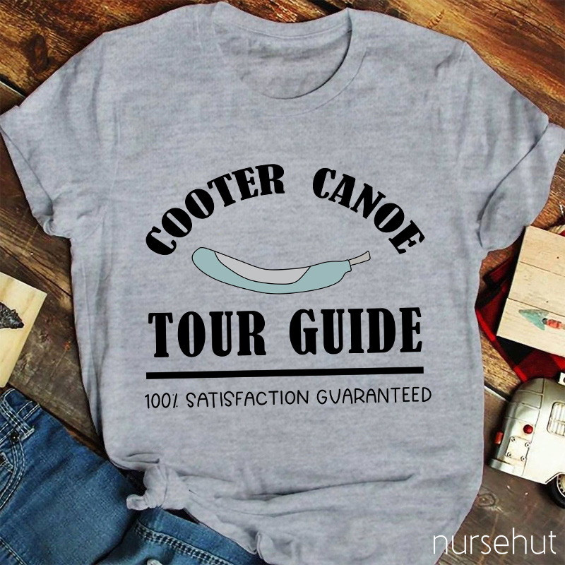 Cooter Canoe Tour Guide Nurse T-Shirt