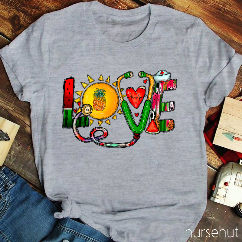 Summer Love Nurse T-Shirt