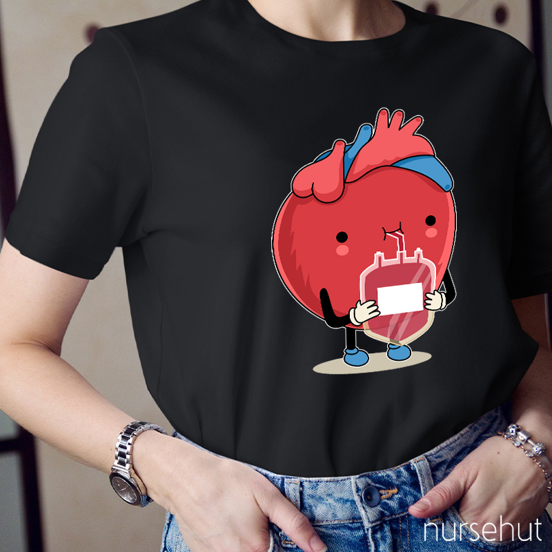 Drinking Hearty Love Nurse T-Shirt