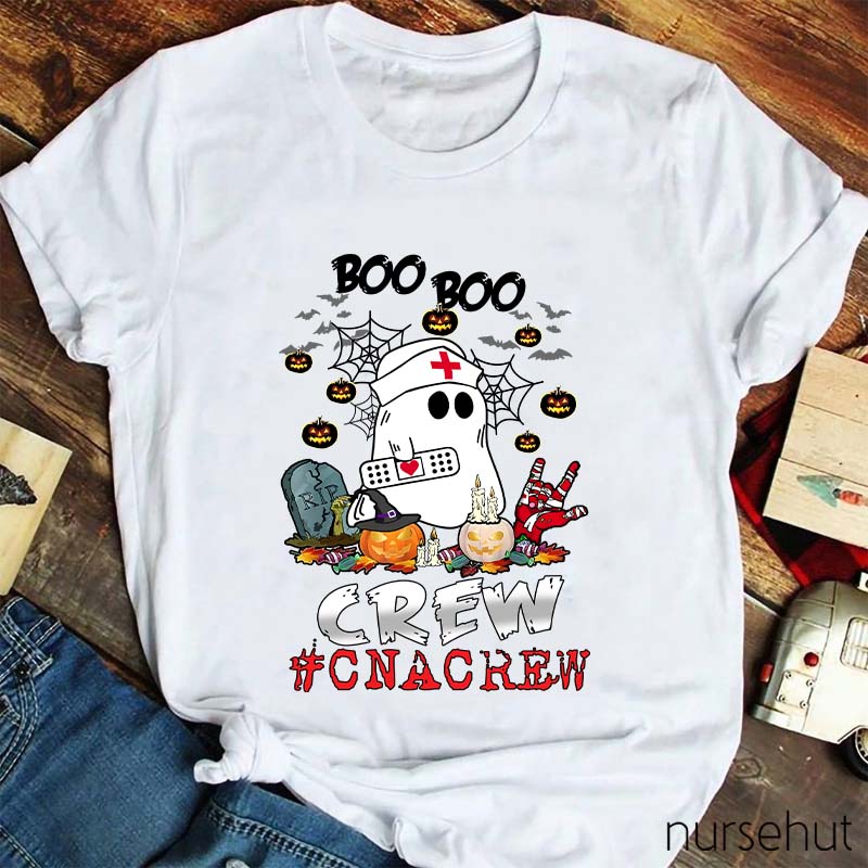 Personalized Boo Crew Nurse T-Shirt