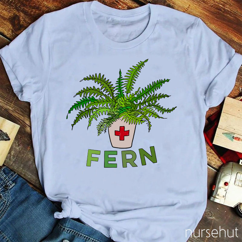 Fern Red Cross Nurse T-Shirt