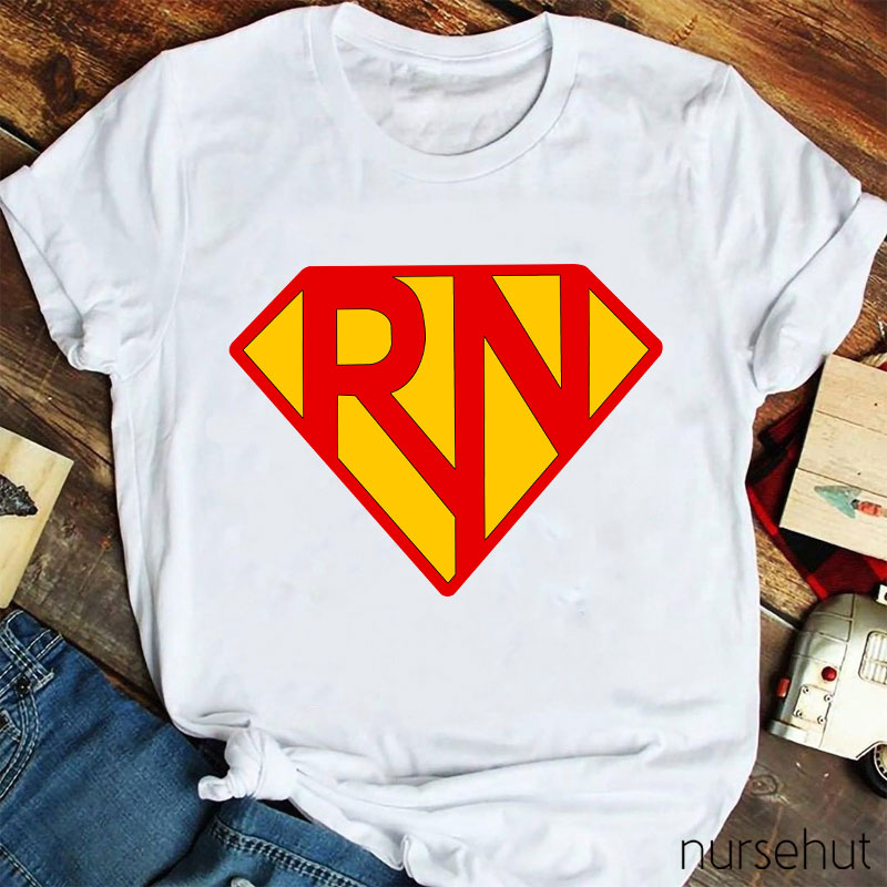 I Have Super Powers RN Nurse T-Shirt