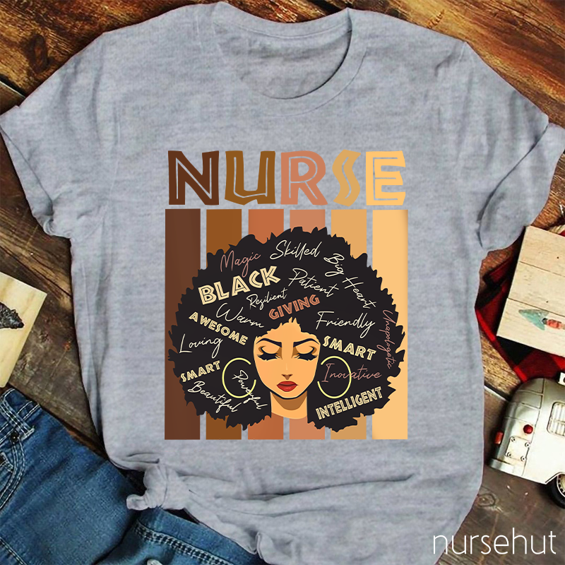 That's All A Nurse Can Be Doesn't Matter With The Skin Color Nurse T-Shirt