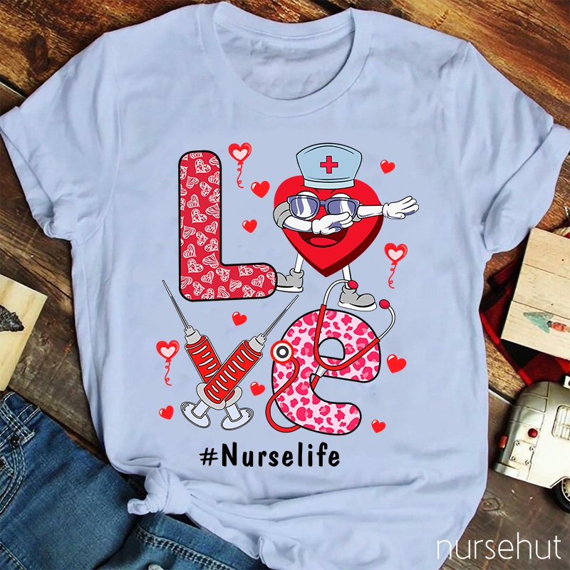 Personalized Love To Be A Nurse T-Shirt