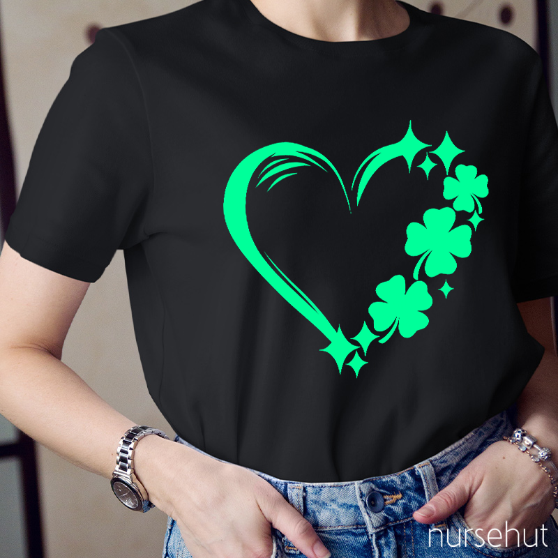 Love Saint Patrick's Day Nurse T-Shirt