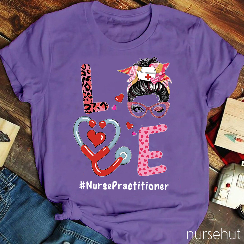 Personalized I Love My Life Nurse T-Shirt