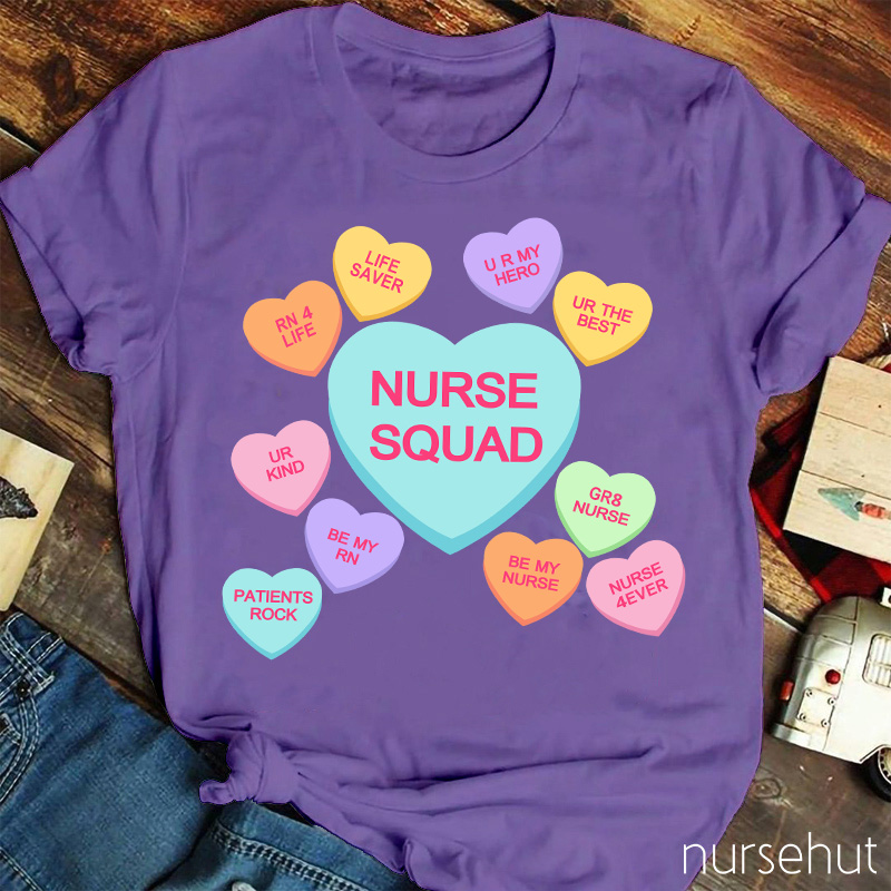 4Ever Nurse Squad Nurse T-Shirt
