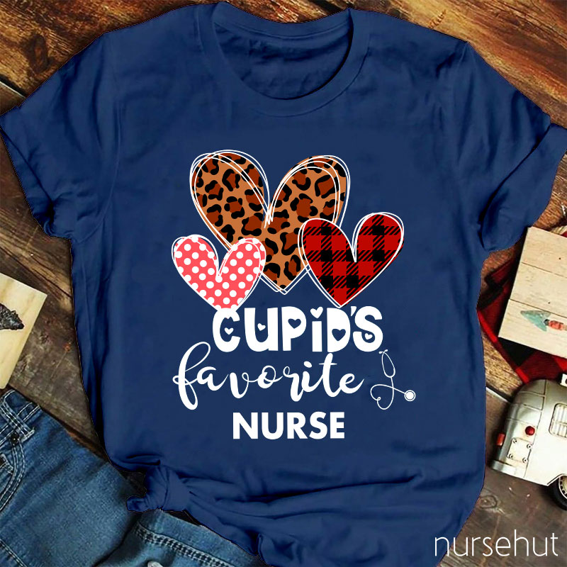 Cupid's Favorite Nurse T-Shirt