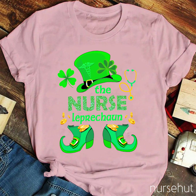 The Nurse Leprechaun Nurse T-Shirt