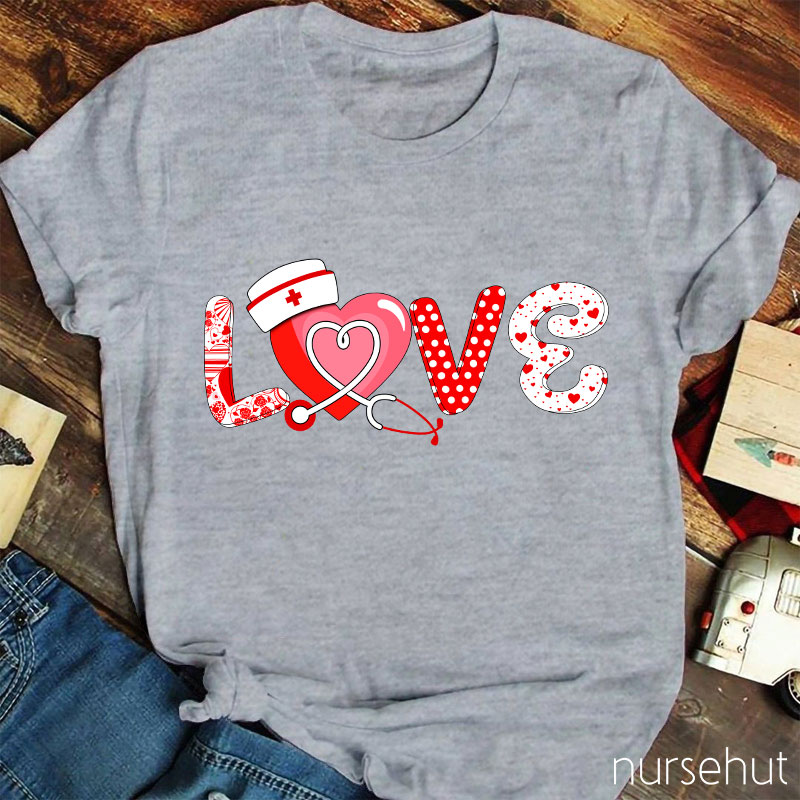 Love From A Nurse T-Shirt