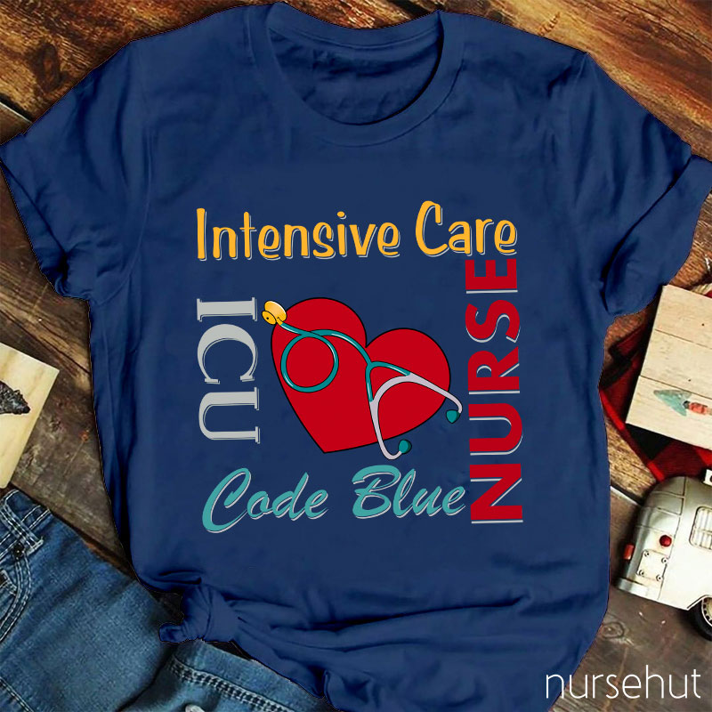 ICU Intensive Care Nurse T-Shirt
