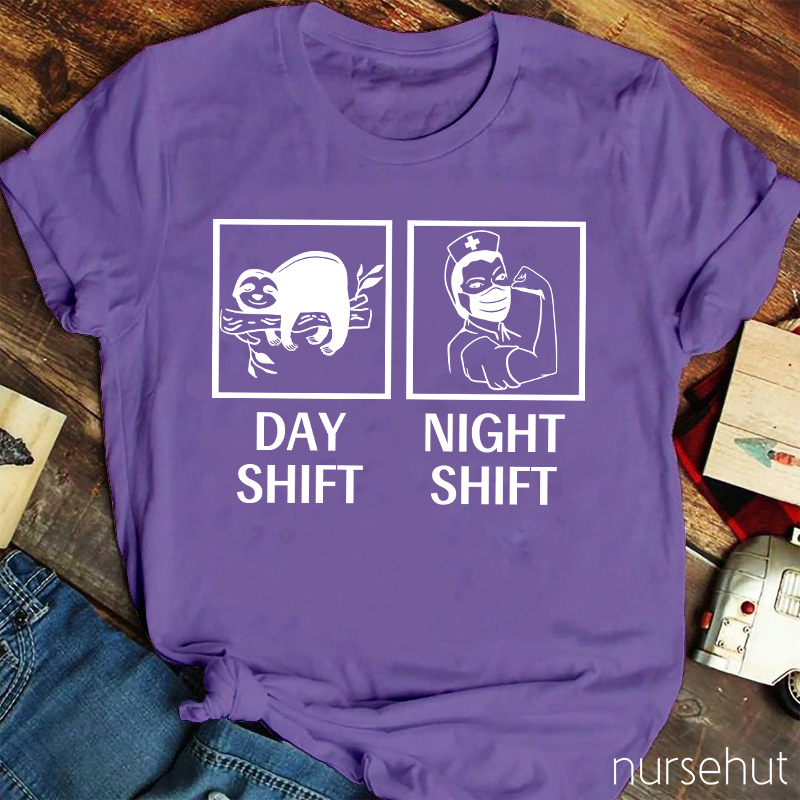 Day Shift And Night Shift Nurse T-Shirt