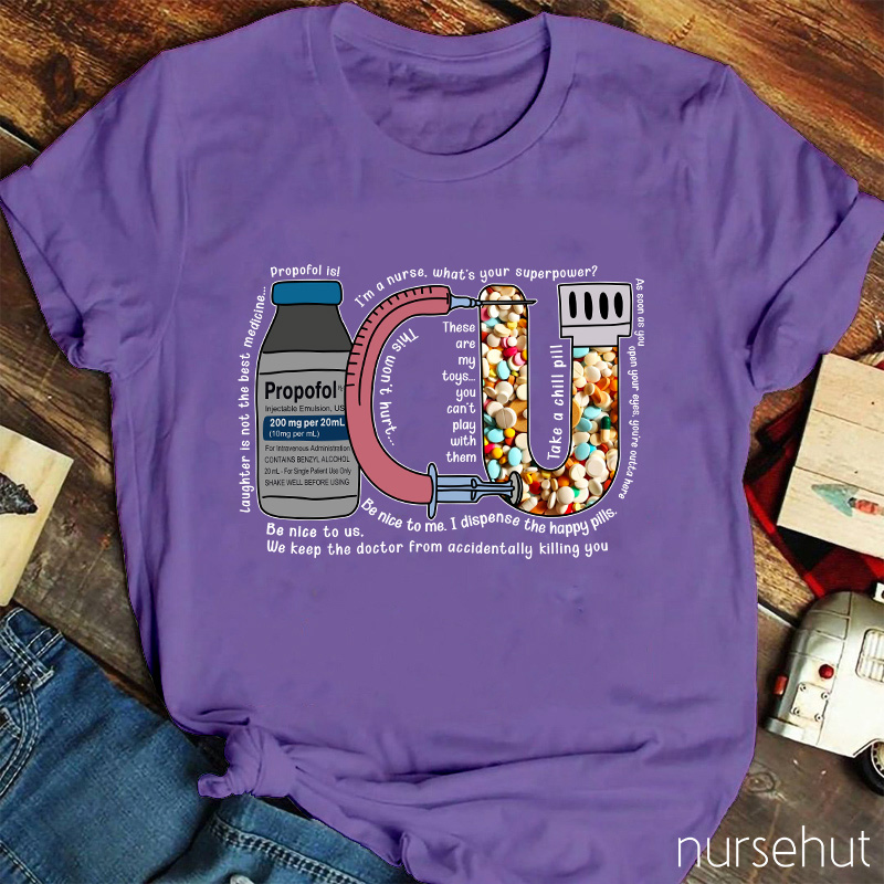 Take A Chill Pill Nurse T-Shirt