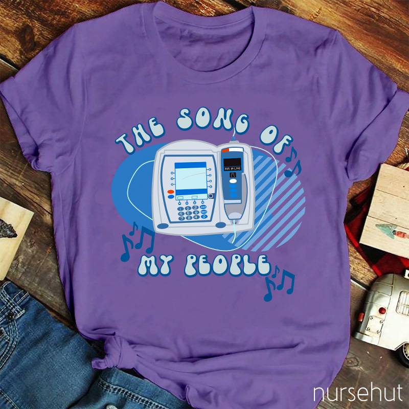 The Song Of My People Nurse T-Shirt