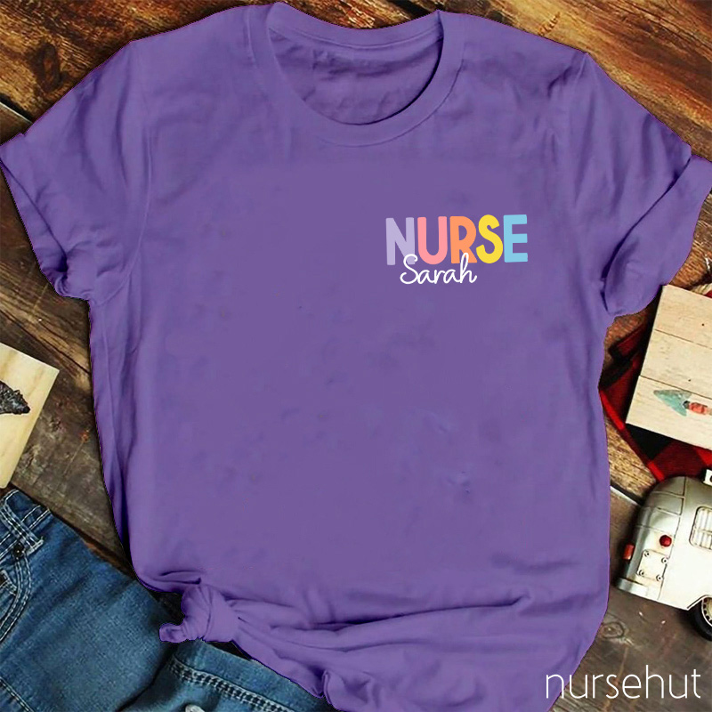 Personalized Nurse NameT-Shirt